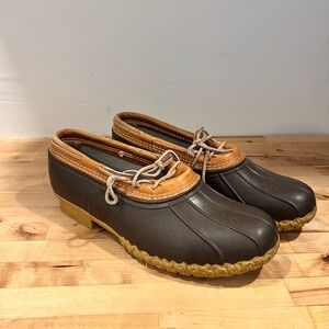 Men's Bean Boots, Rubber Mocs